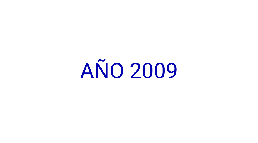 Año 2009
